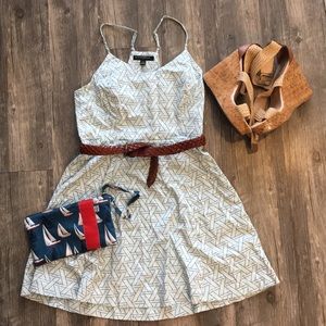 SALE:Banana Republic Factory Geometric Print Dress